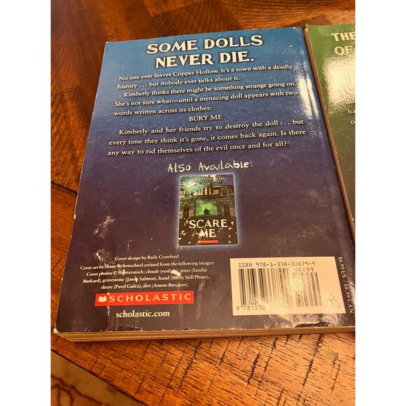 K.R. Alexander Book Lot 2, Bury Me, Scare Me, Paperback Scholastics, Kids - Picture 4 of 8